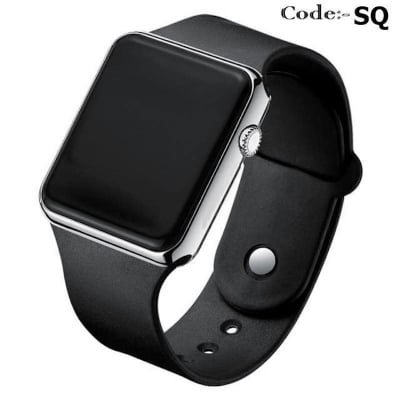 Picture of Colorful Square LED Digital Sports Watch ,  Water Resistance LED Wrist Watch 