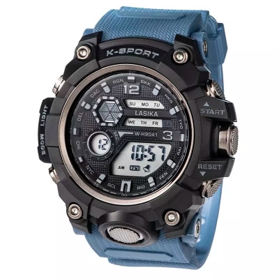Picture of Premium Quality Boy'S Digital Waterproof Sport Fashion Luxury Military Quartz Watch Alarm Day Time Led Wristwatches -  Watch For Men - Watch For Men - Watch For Men (Orange 2)