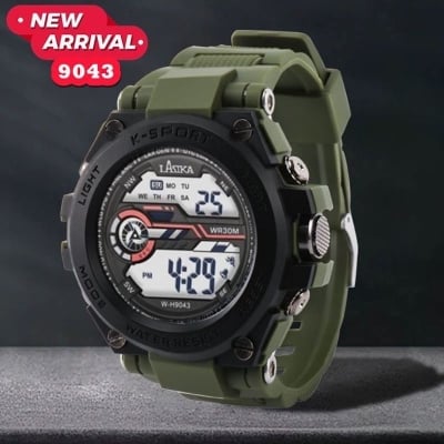 Picture of Premium Quality Boy'S Digital Waterproof Sport Fashion Luxury Military Quartz Watch Alarm Day Time Led Wristwatches -  Watch For Men - Watch For Men - Watch For Men (Green 2)