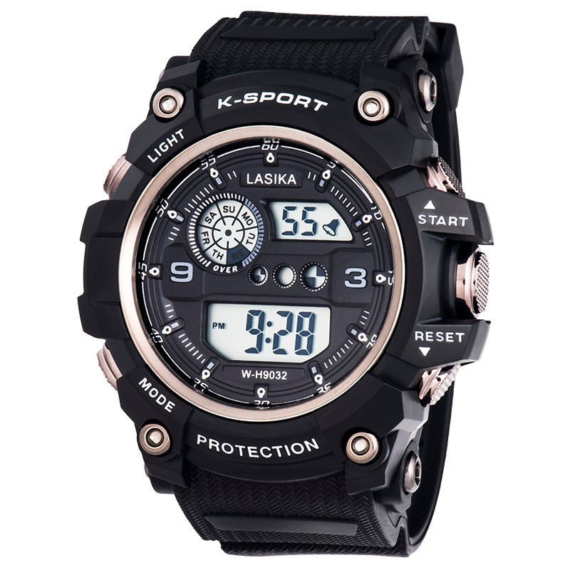 Picture of Premium Quality Boys Digital Waterproof Sport Fashion Luxury Military Quartz Watch