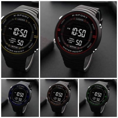 Picture of NEW LASIKA W-F110  Water Resistance/ Waterproof Silicon Digital Watch for Men