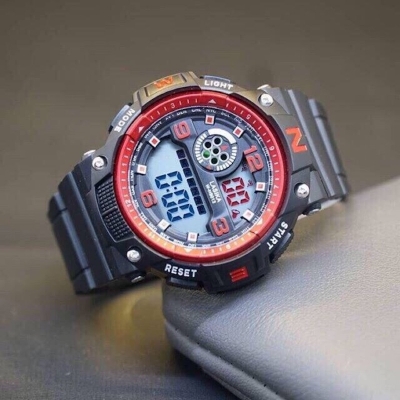 Picture of LASIKA W-H9013 Waterproof Silicon Watch  for Men - Black 