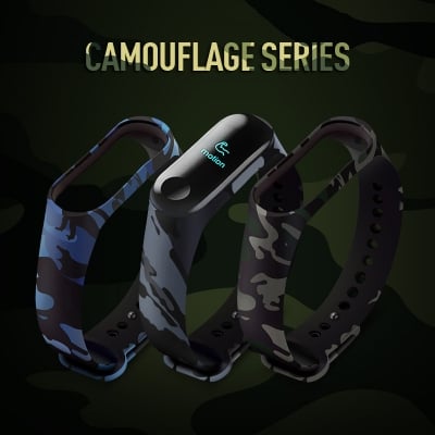 Picture of Camouflage for Band 4 Strap Wristband Replacement Part Smart Watch Wrist Strap for Bracelet Smart Accessory