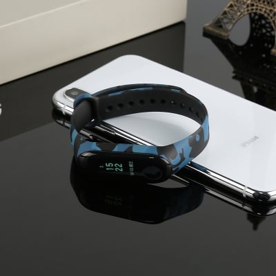 Picture of Camouflage for Band 4 Strap Wristband Replacement Part Smart Watch Wrist Strap for Bracelet Smart Accessory