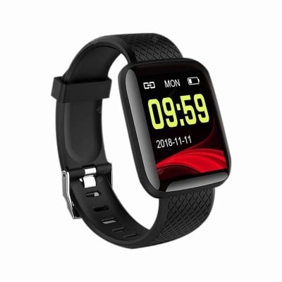 Picture of D116 PLUS Smart Bracelet Heart Rate Blood Pressure Monitor Wristbands Outdoor Sports Fitness Band Waterproof Smart Digital Watch