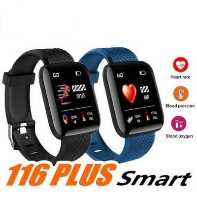 Picture of D116 PLUS Smart Bracelet Heart Rate Blood Pressure Monitor Wristbands Outdoor Sports Fitness Band Waterproof Smart Digital Watch