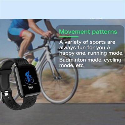 Picture of D116 PLUS Smart Bracelet Fitness Band Waterproof Smart Digital Watch