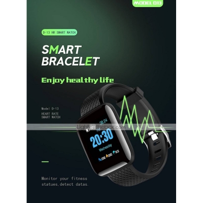 Picture of D116 PLUS Smart Bracelet Fitness Band Waterproof Smart Digital Watch