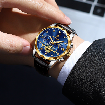 Picture of PU Leather Analog Watch for Men