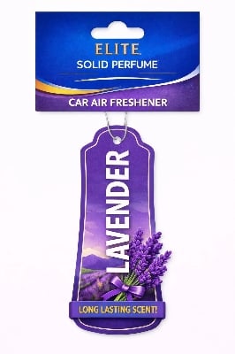 Picture of Lavender Car Air Freshener – Long Lasting Solid Perfume Hanging Fragrance