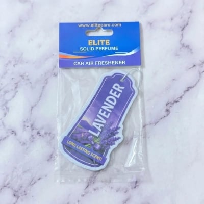 Picture of Lavender Car Air Freshener – Long Lasting Solid Perfume Hanging Fragrance