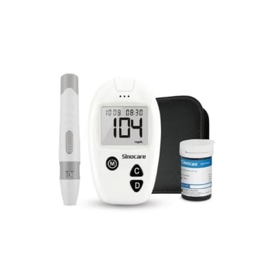 Picture of Sinocare Safe Accu Blood Glucose Monitor - White