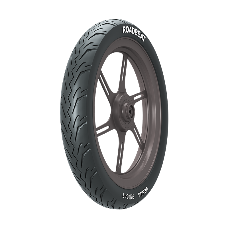 Picture of Roadbeat Venus Tubeless Motor cycle Tyre (90/80-17)