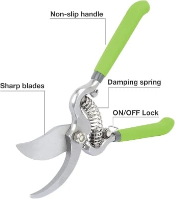 Picture of Pruning shears 8 inch for plant pruning