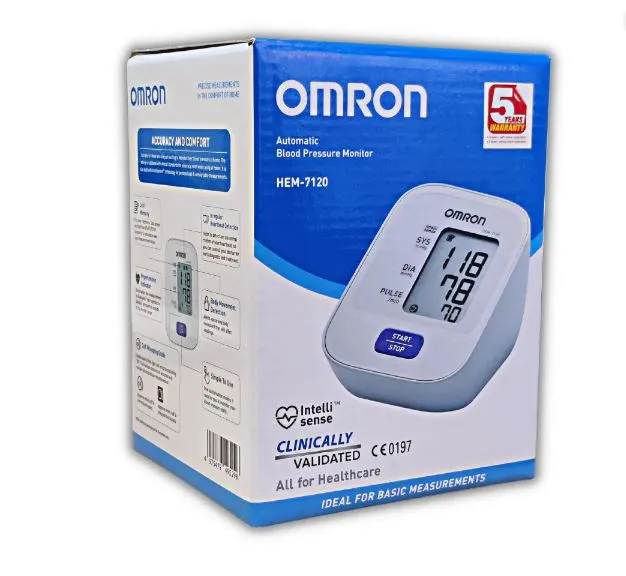 Picture of Omron HEM-7120 Digital Blood Pressure Monitor, Made in Vietnam