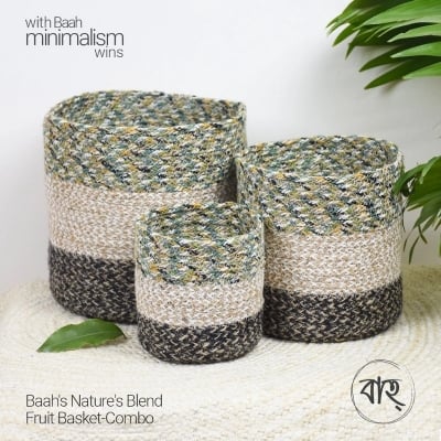 Picture of Baah’s Nature’s Blend Fruit Basket-Combo-Black