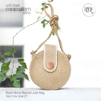 Picture of Baah Boho Round Jute Bag