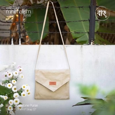 Picture of Baah Creamtone Purse-Cream