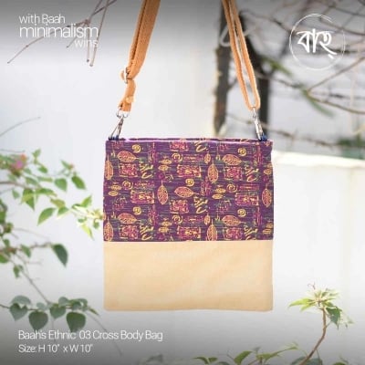 Picture of Baah's Ethnic 03 Cross Body Bag-Multicolor