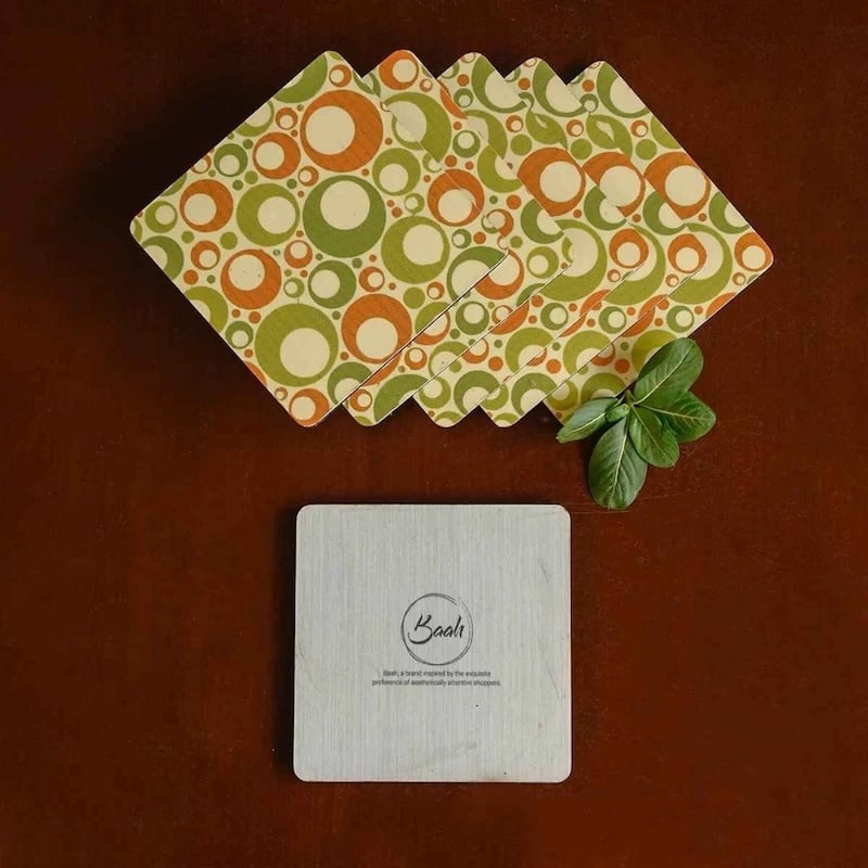 Picture of Spiritual conversation coaster 10(Per pcs)-Multicolor