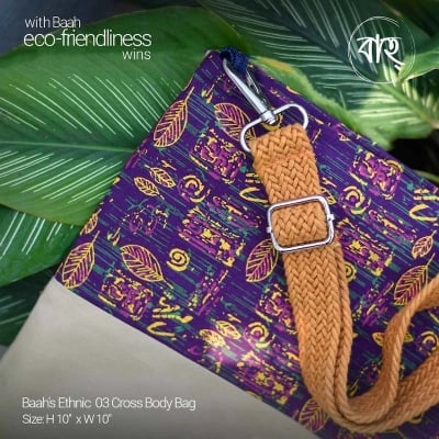 Picture of Baah's Ethnic 03 Cross Body Bag-Multicolor