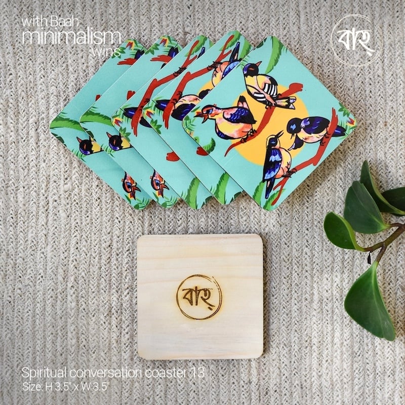 Picture of Spiritual Conversations Coasters-13(Per pcs)-Multicolor