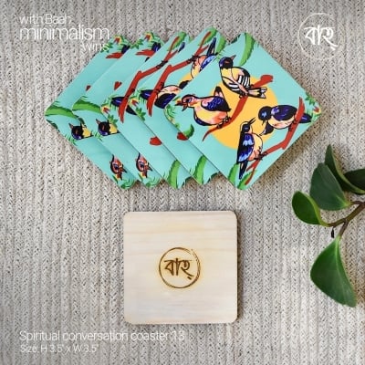 Picture of Spiritual Conversations Coasters-13(Per pcs)-Multicolor