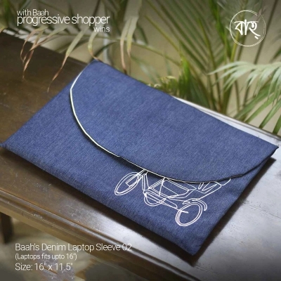 Picture of Baah’s Denim Laptop Sleeve 02