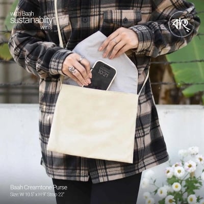 Picture of Baah Creamtone Purse-Cream