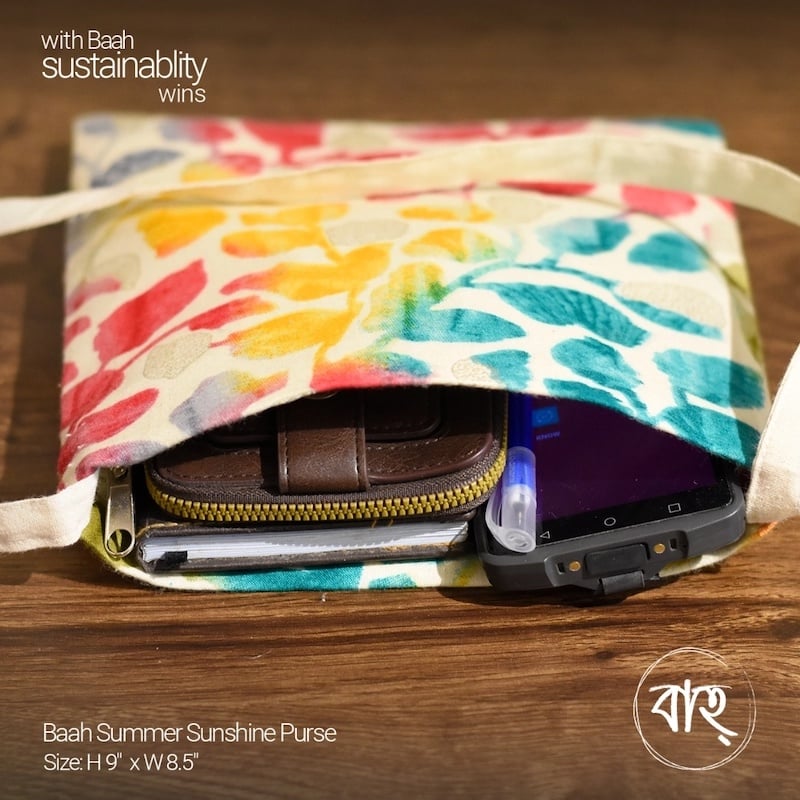 Picture of Baah Summer Sunshine Purse-Multicolor