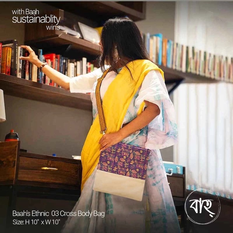 Picture of Baah's Ethnic 03 Cross Body Bag-Multicolor