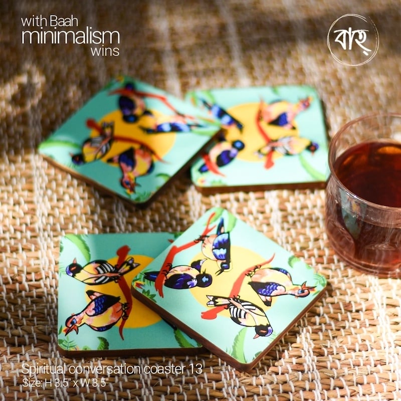 Picture of Spiritual Conversations Coasters-13(Per pcs)-Multicolor