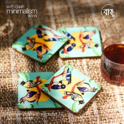 Picture of Spiritual Conversations Coasters-13(Per pcs)-Multicolor