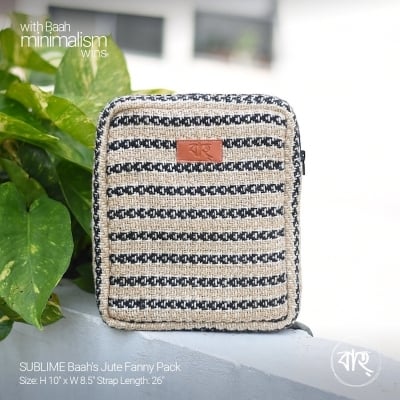 Picture of SUBLIME Baah's Jute Fanny Pack-Multicolor