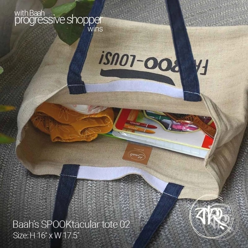 Picture of Baah’s SPOOKtacular tote 02-Multicolor
