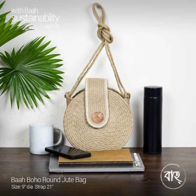 Picture of Baah Boho Round Jute Bag