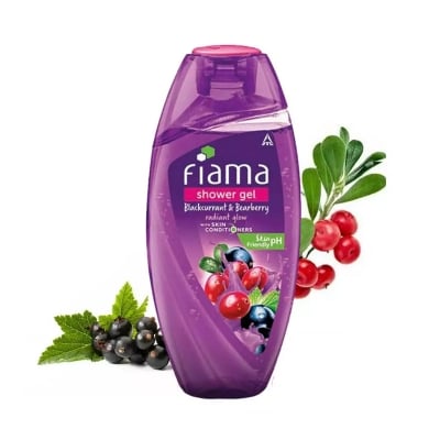 Picture of Fiama Shower Gel  Blackcurrant & Bearberry 250ml (Blackcurrant & Bearb)