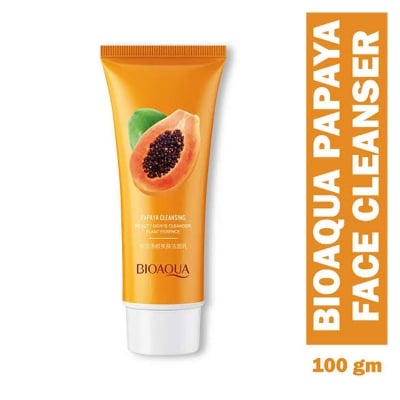 Picture of BIOAQUA Papaya Moisturizing Shrink Pore Face Wash Foam Facial Cleanser 100gBIOAQUA Papaya Moisturizing Shrink Pore Face Wash Foam Facial Cleanser 100g
BIOAQUA Papaya Moisturizing Shrink Pore Face Wash Foam Facial Cleanser 100g