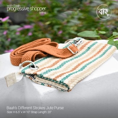 Picture of Baah’s In-Vintage & Different Strokes Jute Purse Combo-Multicolor