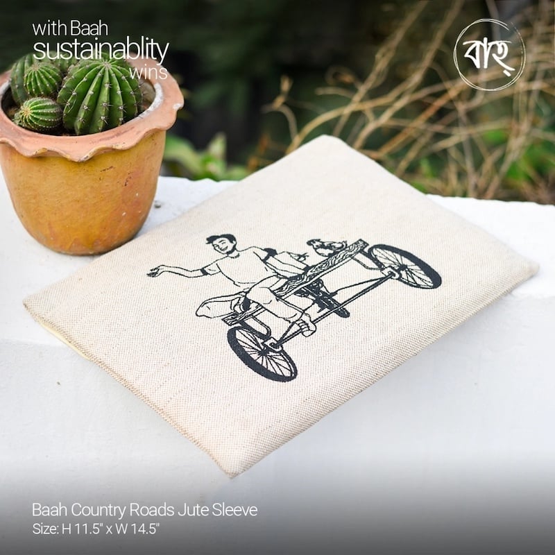 Picture of Baah Country Roads Jute Sleeve