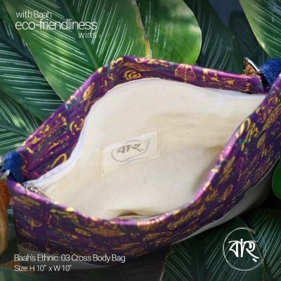 Picture of Baah's Ethnic 03 Cross Body Bag-Multicolor