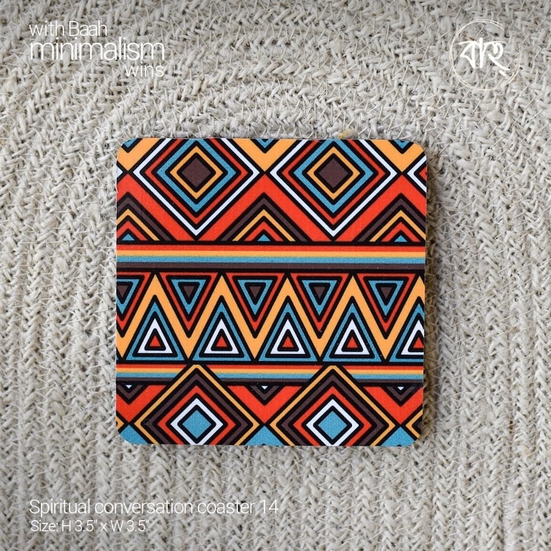 Picture of Spiritual Conversations Coasters-14(Per pcs)-Multicolor