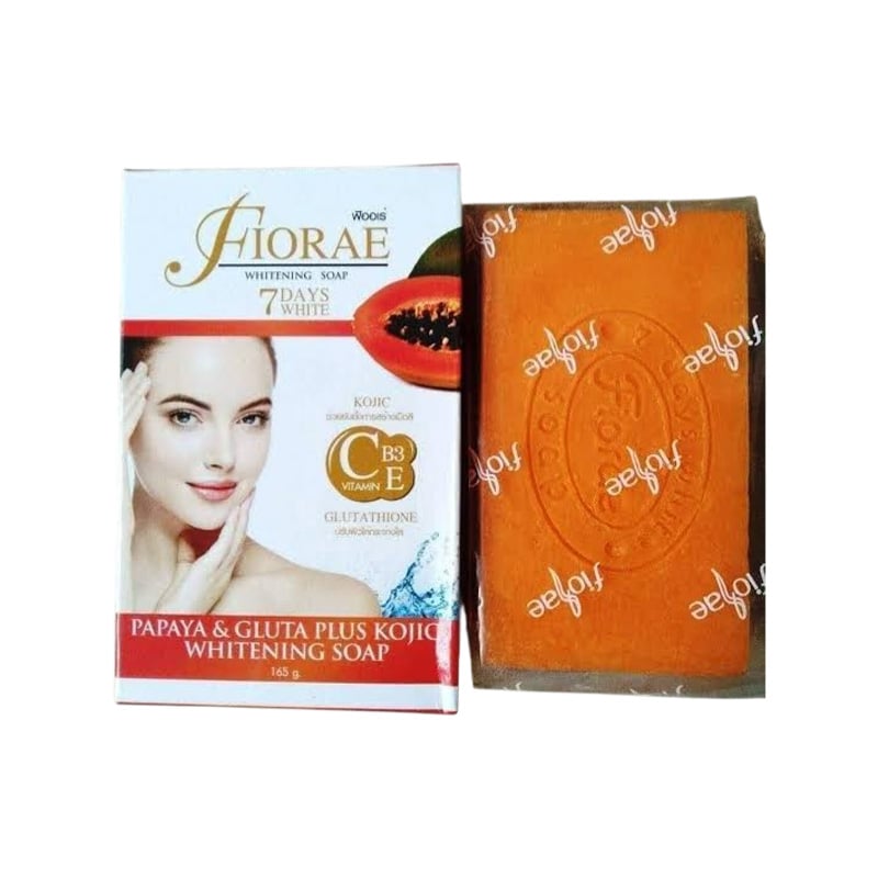 Picture of FIORAE Papaya and Gluta Plus Kojic Whitening Soap-165g