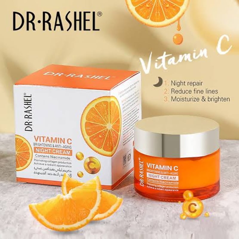 Picture of DR RASHEL Vitamin C Brightening & Anti-Aging Day Cream 50gm
