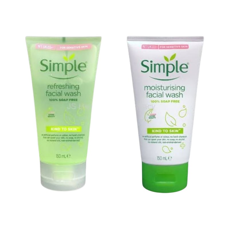 Picture of Simple Kind to Skin Facial Wash 150ml (refreshing, moisturising)