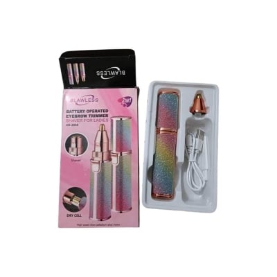 Picture of BLAWLESS 2IN1 BATTERY OPERATED EYEBROW TRIMMER SHAVER FOR LADIES HX-203A