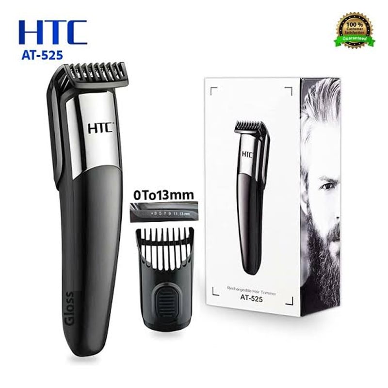 Picture of HTC AT-525 Rechargeable Men's Beard Hair Shaver Trimmer For Men