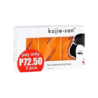 Picture of Kojie San Kojic Acid Soap Body & Face Whitening Lightening Soap 3x65g (kojic)