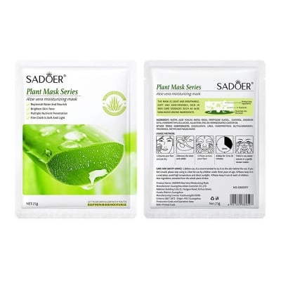 Picture of SADOER Aloe Vera Soft Moisturizing Face Sheet Mask