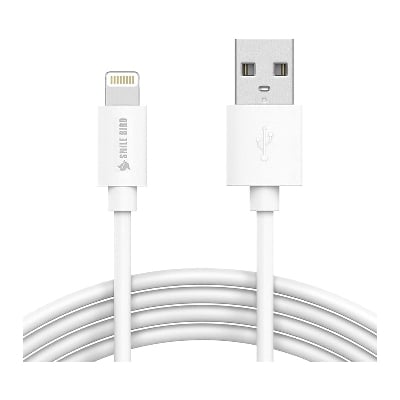 Picture of 20W USB-C to Lightning PD Data Cable for iPhone 13, 12, 11, X - Fast Charging & Data Transfer White